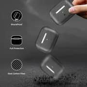 Monocarbon Carbon Fiber Case Cover Matte Black Airpods Pro 2