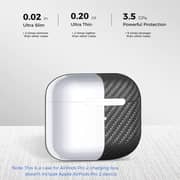 Monocarbon Carbon Fiber Case Cover Matte Black Airpods Pro 2
