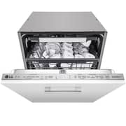 LG QuadWash Built-in Steam Dishwasher, 14 Place Settings, EasyRack Plus, Inverter Direct Drive, ThinQ