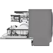 LG QuadWash Built-in Steam Dishwasher, 14 Place Settings, EasyRack Plus, Inverter Direct Drive, ThinQ