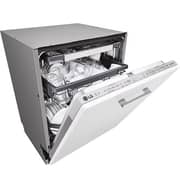 LG QuadWash Built-in Steam Dishwasher, 14 Place Settings, EasyRack Plus, Inverter Direct Drive, ThinQ