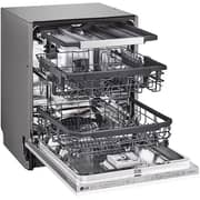 LG QuadWash Built-in Steam Dishwasher, 14 Place Settings, EasyRack Plus, Inverter Direct Drive, ThinQ