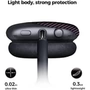 Monocarbon Real Carbon Fiber Case Cover Airpods Max Matte Purple