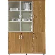 Gmax 3 Door Cabinet Light Brown