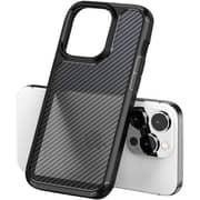 CrossFit Carbon Fiber Case Black iPhone 14 Pro Max