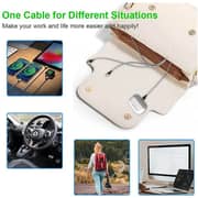 CrossFit 4-in-1 Universal USB Cable 2m White