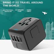 CrossFit Universal Travel Adapter Black