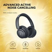 سماعات رأس أنكر لا سلكية بصوت محيطي Q35 - أسود