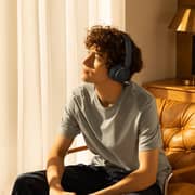 سماعات رأس أنكر لا سلكية بصوت محيطي Q35 - أسود