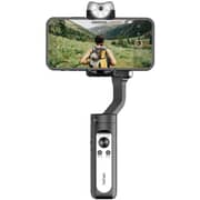 حامل تثبيت كاميرا ثلاثي المحاول iSteady مع إضاءة LED للفيديو وبلون أسود من هوهيم