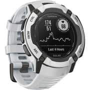 Garmin 010-02805-04 Instinct 2X Solar Smartwatch Whitestone
