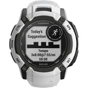 Garmin 010-02805-04 Instinct 2X Solar Smartwatch Whitestone