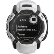 Garmin 010-02805-04 Instinct 2X Solar Smartwatch Whitestone