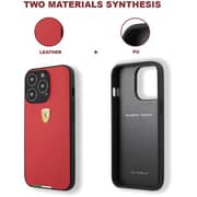 Ferrari PU Smooth Hard Case Red iPhone 13 Pro Max