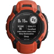 Garmin 010-02805-01 Instinct 2X Solar Smartwatch Flame Red