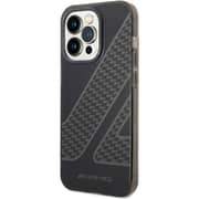 AMG Mercedes Benz Frosted PC Case Black iPhone 14 Pro