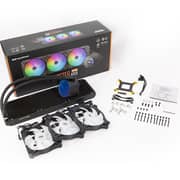 DarkFlash Twister ARGB LED AIO Liquid Cooler 360mm Black