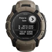 Garmin Instinct 2X Solar Tactical Edition Smartwatch Coyote Tan 50mm 010-02805-02