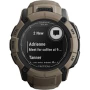 Garmin Instinct 2X Solar Tactical Edition Smartwatch Coyote Tan 50mm 010-02805-02