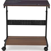 Eureka Ergonomic Height Adjustable Under Desk PC Tower Stand Black