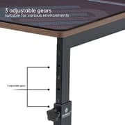 Eureka Ergonomic Height Adjustable Under Desk PC Tower Stand Black