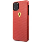 Ferrari Hard Case Carbon Red iPhone 11 Pro Max