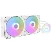DarkFlash TWISTER ARGB AIO Liquid CPU Cooler 240mm White