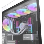 DarkFlash TWISTER ARGB AIO Liquid CPU Cooler 240mm White