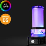 EKWB EK-Quantum Kinetic TBE 200 D5 PWM D-RGB-Plexi Pump Reservior 200mm
