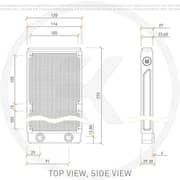 EKWB EK-CoolStream Classic SE 240 Radiator Black