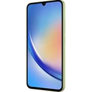 هاتف سامسونج A34، ذاكرة داخلية 128 جيجابايت، شبكة الجيل الخامس 5G، لون لايم