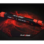 Florpad Fury Gamer Red Floor Mat