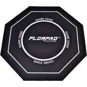 Florpad Gamer Black Floor Mat 114*114 cm
