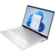 HP Pavilion x360 2-in-1 Convertible (2022) Laptop - 12th Gen / Intel Core i3-1215U / 14inch FHD / 256GB SSD / 8GB RAM / Shared Intel UHD Graphics / Windows 11 Home / English & Arabic Keyboard / Silver / Middle East Version - [14-EK0003NE]