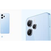 هاتف شاومي ريدمي 12 بذاكرة تخزين داخلية 128 جيجابايت ويدعم شبكة الجيل الرابع وبلون أزرق سماوي