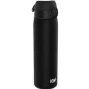 Ion8 Leak Proof Slim Water Bottle 500ml Black