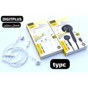 Digitplus DP-B019 Wired In Ear Headset White