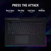 Asus ROG Strix Scar 17 (2023) Laptop - AMD Ryzen 9-7945HX / 17.3inch WQHD / 1TB SSD / 32GB RAM / 12GB NVIDIA GeForce RTX 4080 Graphics / Windows 11 Home / English & Arabic Keyboard / Black / Middle East Version - [G733PZ-LL048W]