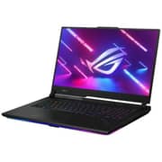 Asus ROG Strix Scar 17 (2023) Laptop - AMD Ryzen 9-7945HX / 17.3inch WQHD / 1TB SSD / 32GB RAM / 12GB NVIDIA GeForce RTX 4080 Graphics / Windows 11 Home / English & Arabic Keyboard / Black / Middle East Version - [G733PZ-LL048W]