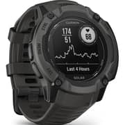 Garmin Instinct 2X Solar 45mm MIP Display, Rugged GPS Smartwatch, Graphite