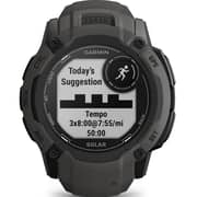 Garmin Instinct 2X Solar 45mm MIP Display, Rugged GPS Smartwatch, Graphite