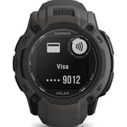 Garmin Instinct 2X Solar 45mm MIP Display, Rugged GPS Smartwatch, Graphite