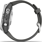 Garmin Fenix 7S Pro Solar Edition Silver Stainless Steel with Graphite Band Smartwatch 42mm 010-02776-01