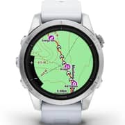 Garmin Epix Pro Gen 2 Standard Edition Silver With Whitestone Band Smartwatch 42mm 010-02802-01