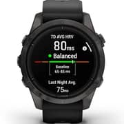 Garmin Epix Pro Gen 2 Sapphire Edition Carbon Grey DLC Titanium With Black Band Smartwatch 42mm 010-02802-15