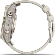 Garmin Epix Pro Gen 2 Sapphire Edition Soft Gold With Cream Heathered Nylon Band Smartwatch 42mm 010-02802-20
