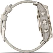 Garmin Epix Pro Gen 2 Sapphire Edition Soft Gold With Cream Heathered Nylon Band Smartwatch 42mm 010-02802-20