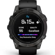 Garmin Epix Pro Gen 2 Sapphire Edition Carbon Grey DLC Titanium With Black Band Smartwatch 47mm 010-02803-11