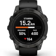 Garmin Epix Pro Gen 2 Sapphire Edition Carbon Grey DLC Titanium With Black Band Smartwatch 47mm 010-02803-11