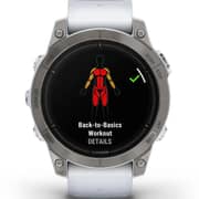 Garmin Epix Pro Gen 2 Sapphire Edition Titanium With Whitestone Band Smartwatch 47mm 010-02803-21